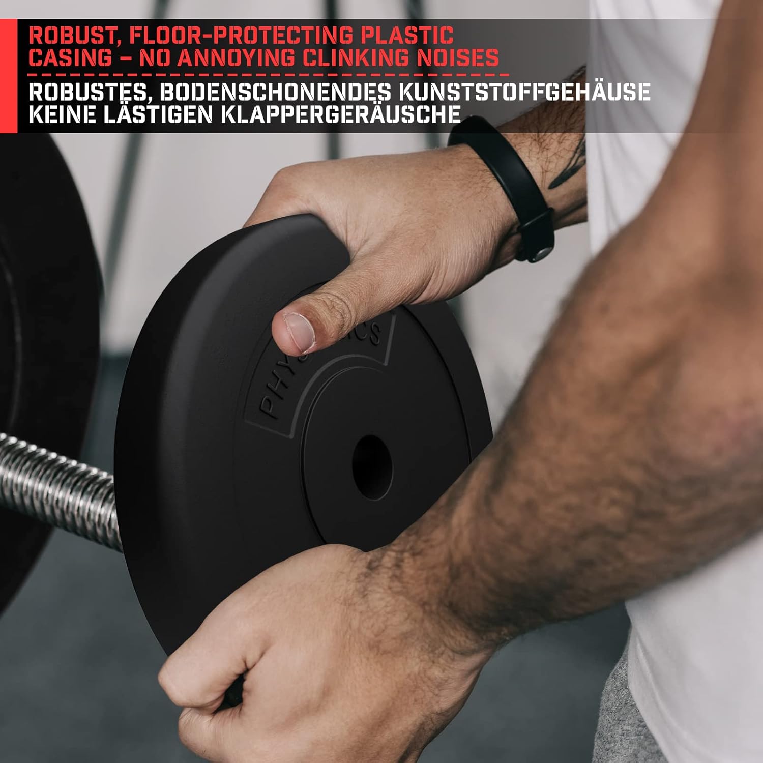 Hantelscheibenset 30/31 mm Kunststoff 5 - 30 kg