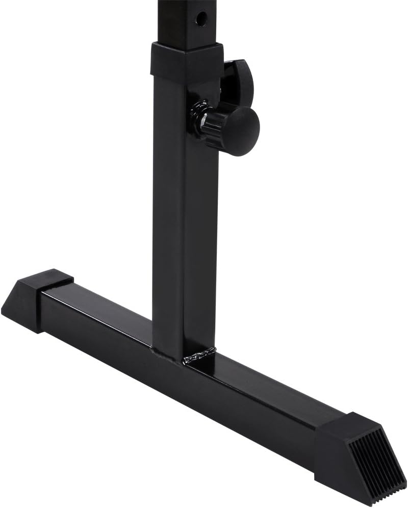 Flachbank Höhenverstellbar Schwarz