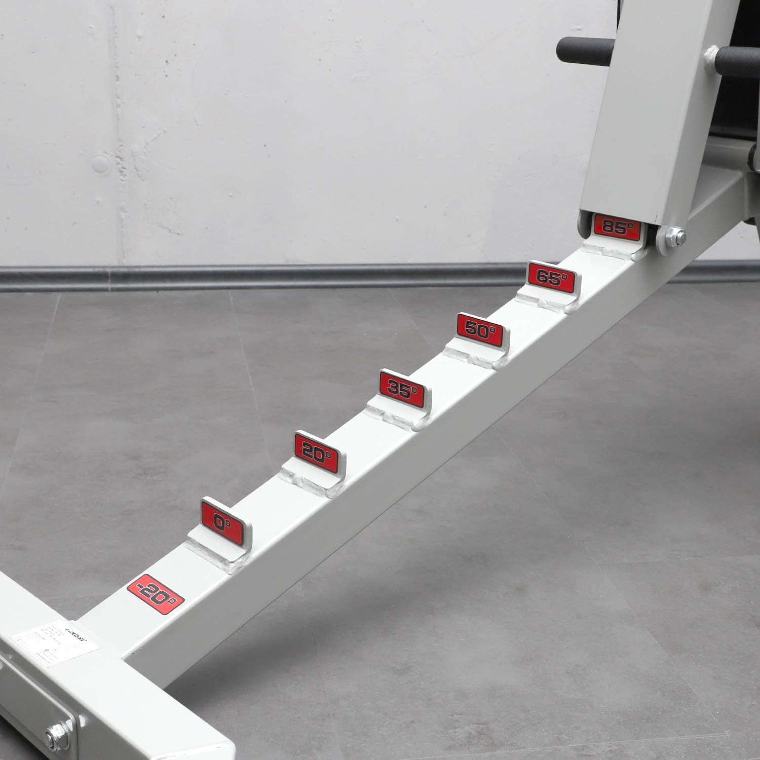 Schrägbank verstellbar – Pink/Grau