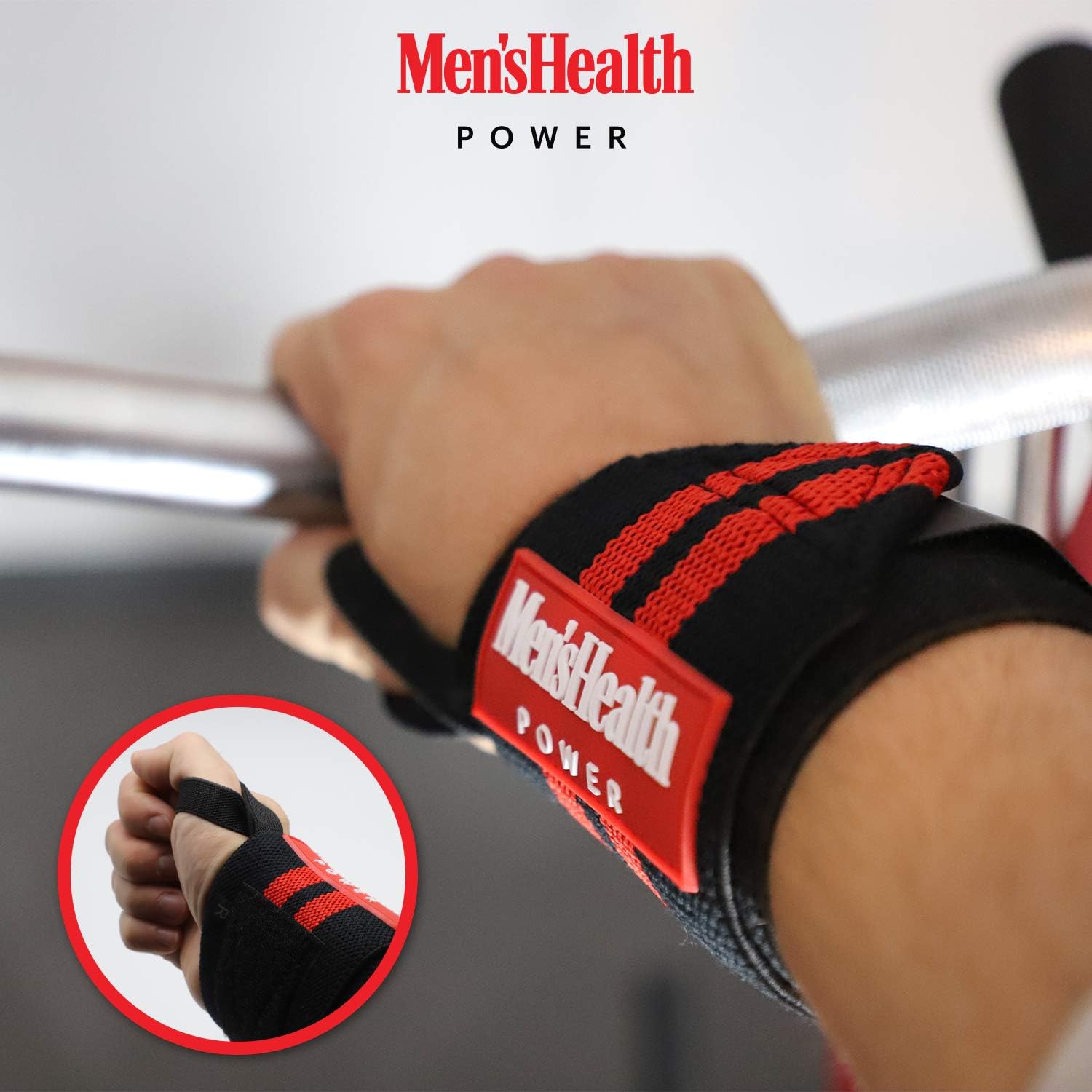 Handgelenk Bandagen Schwarz/Rot