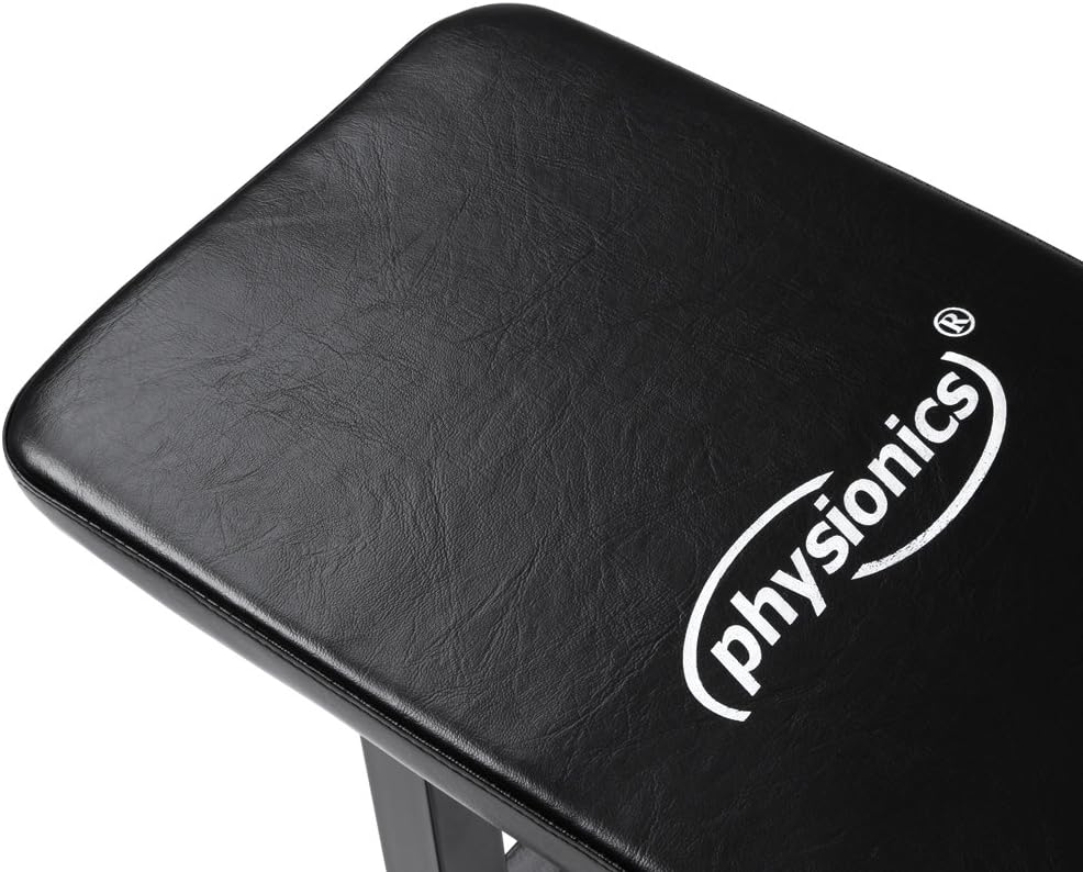 Flachbank Höhenverstellbar Schwarz