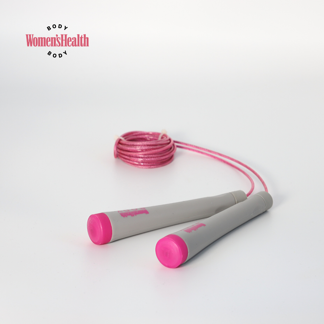 Springseil Pink/Grau