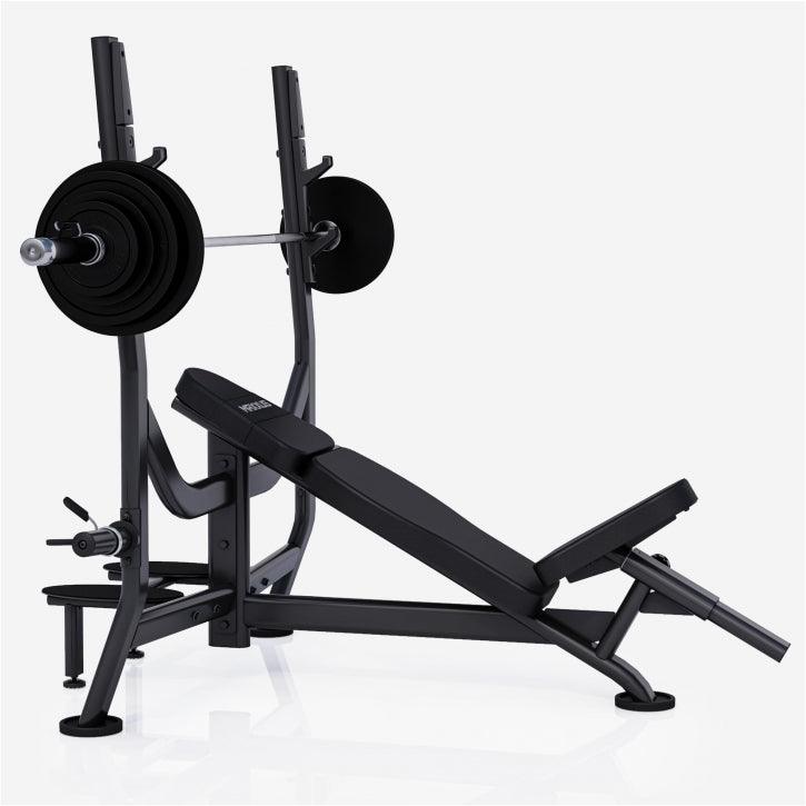 Schrägbank mit Ablage PRO Set