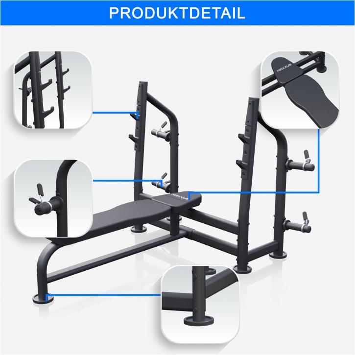 Drückerbank mit Ablage PRO Set