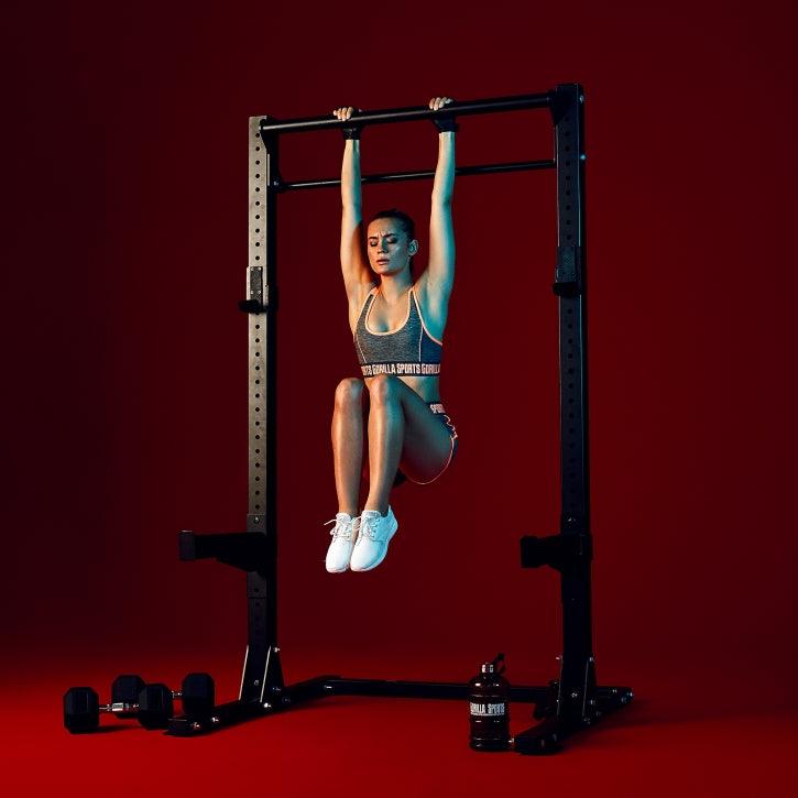 Multifunctional Squat Rack in schwarz