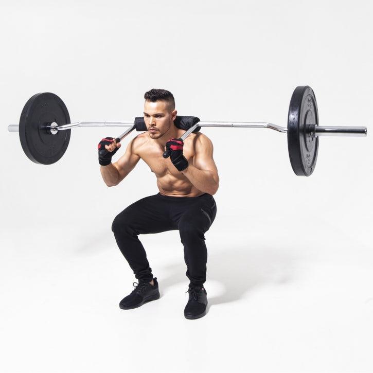 Safety Squat Bar 50/51m Olympia Chrom/Schwarz