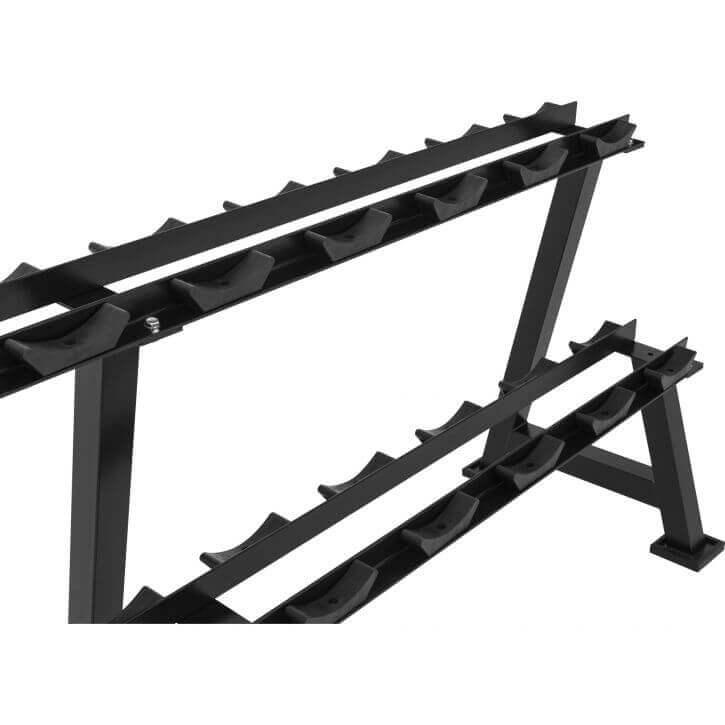 Kurzhantelablage in Schwarz