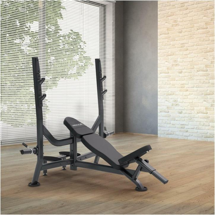 Schrägbank mit Ablage PRO