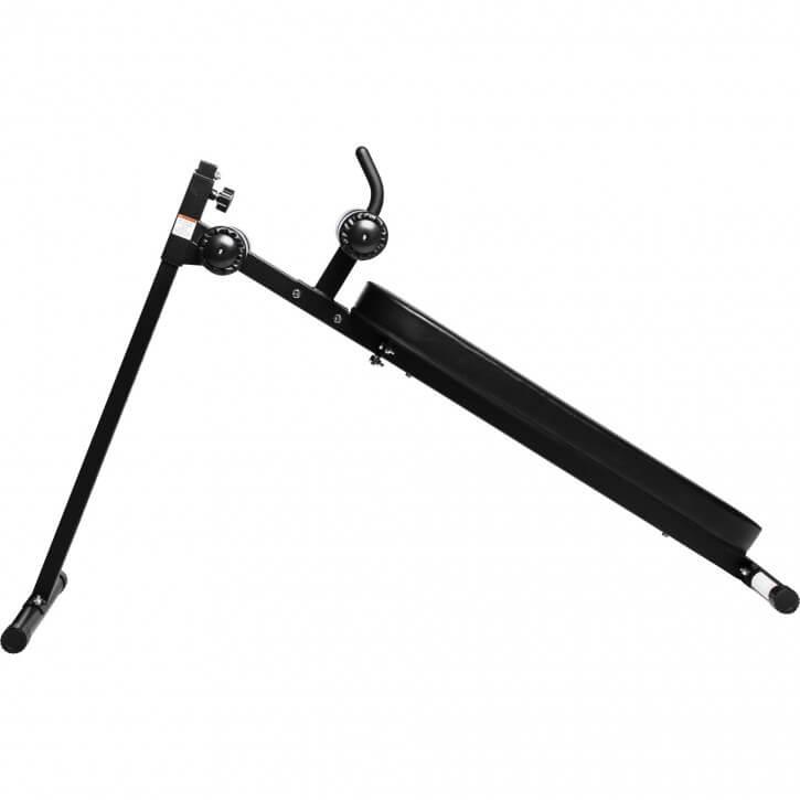 Verstellbare Sit Up Bank schwarz
